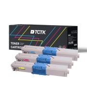 Compatibele vervanging voor Multipack (3) Toners CMY (zonder zwart) Compatibel met OKI C, MC - Vervangt C301 (44973535)